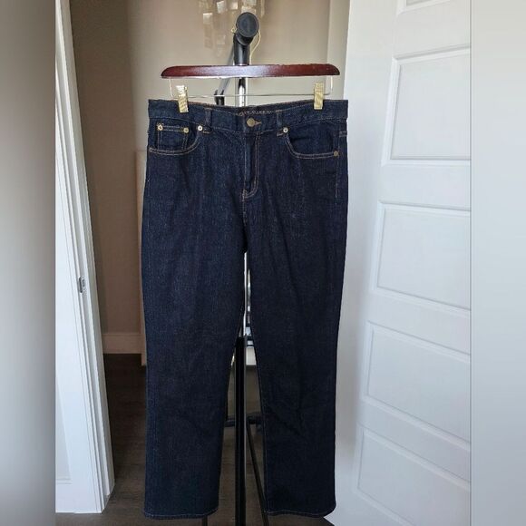 Ralph Lauren Dark Wash Nolita Straight Jeans Size 10 Petite - Picture 4 of 7